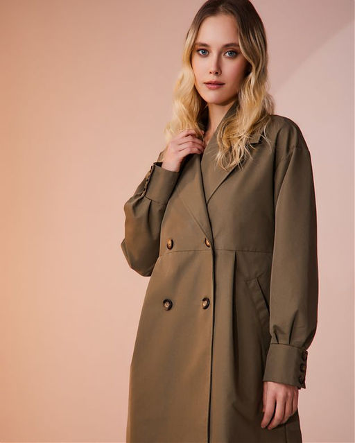 Плащ женский 

АРТ. 31811w черный/42