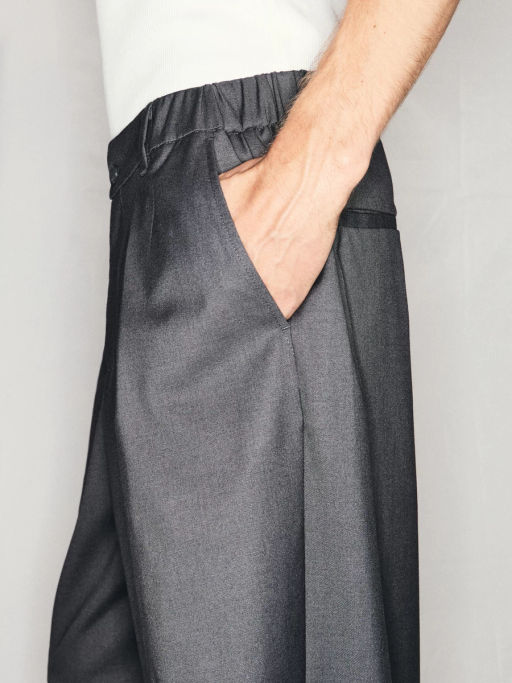 Брюки relax fit с защипами / Zarina  фото 5