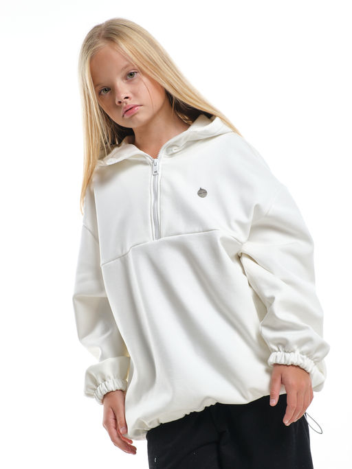 Худи оверсайз с капюшоном на молнии утепленное с карманом UD 8038 - Mini maxi фото 23