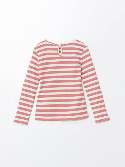 Bisiklet Yaka K?z ?ocuk Ti??rt - Waikiki фото 3