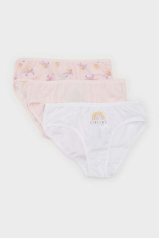 K?z Cocuk 3lu Slip Kulot