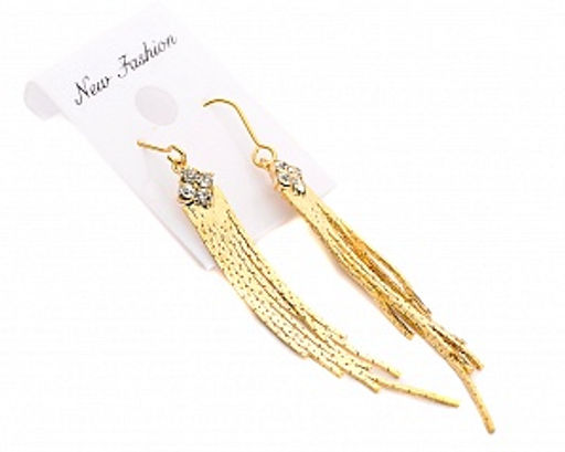 Серьги PS0747 сер - Mini maxi фото 2