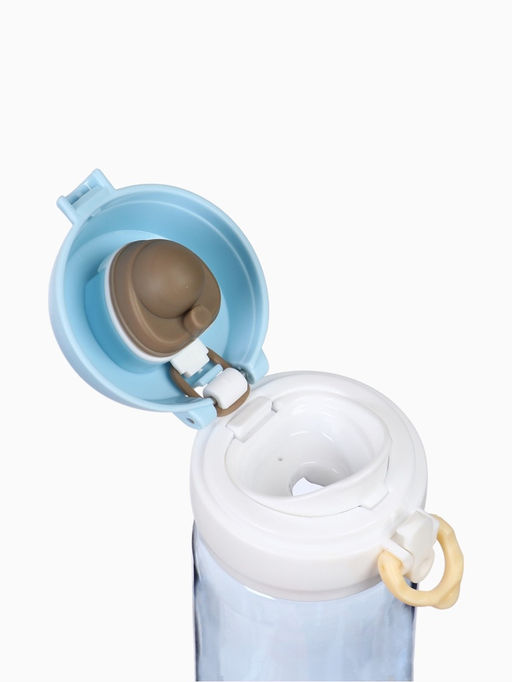 Бутылка для воды «Мастер К», 550 мл, 22×6 см, спортивная, голубая