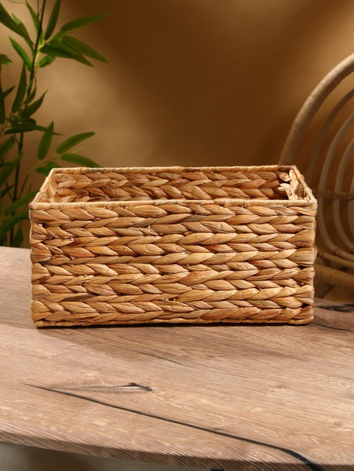 Корзинка прямоугольная, 332214 см, водный гиацинт - Simaland фото 2