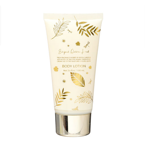 Подарочный набор Elegant Golden Leaf: гель для душа 150 мл, лосьон 100 мл, бомбочка 50 г - Simaland фото 3