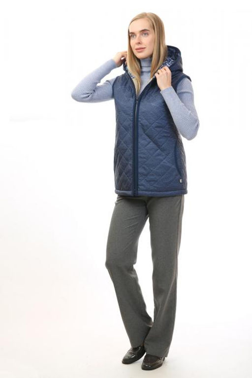 Жилет арт.1181-12 ПРАКТИК Одри (волна синяя) - Altro фото 4