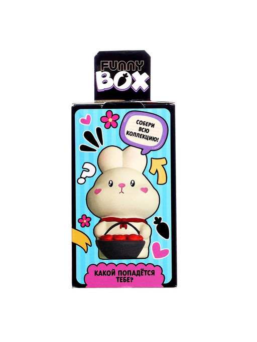 Игрушка - сюрприз Funny box Зайки: детский брелок, наклейки - Woow toys фото 15