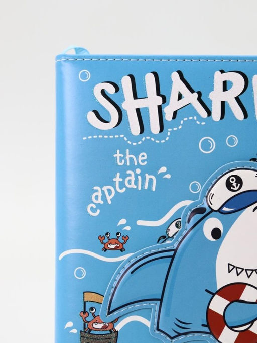 Блокнот (B6) "Shark captain", blue (18.5*13)