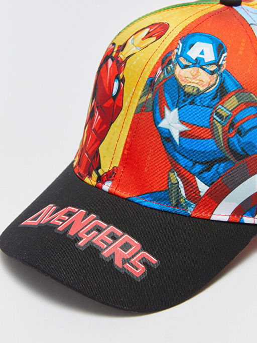 Avengers Bask?l? Erkek ?ocuk Kep ?apka - Waikiki фото 2