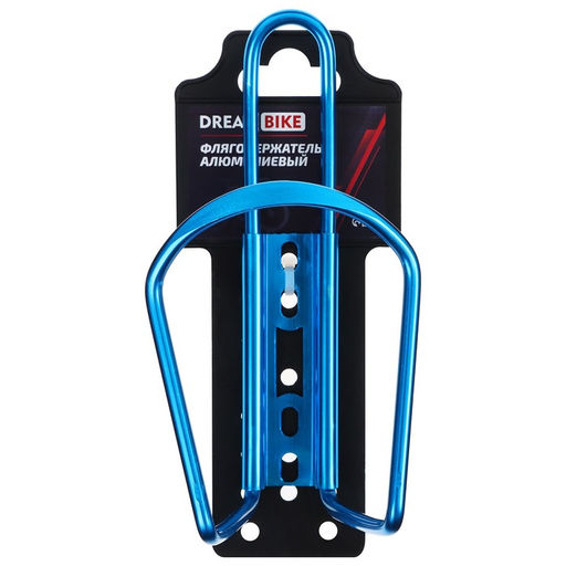 Флягодержатель Dream Bike, алюминий, цвет синий, без крепёжных болтов  фото 4
