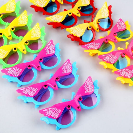 Цена за 12 шт. Карнавальные очки Улёт, цвета МИКС - Simaland фото 4