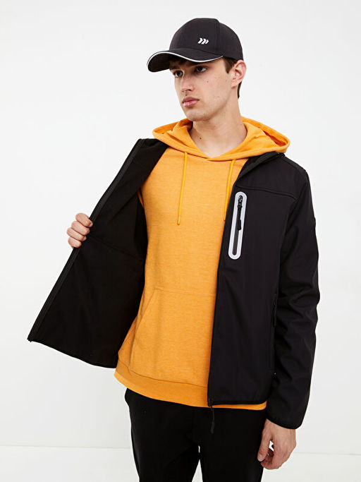 Standart Kal?p Kap??onlu Erkek Ya?murluk - Waikiki фото 3