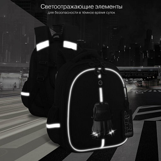 RAz-687-1 Рюкзак школьный с картхолдером на держателе - Grizzly фото 18