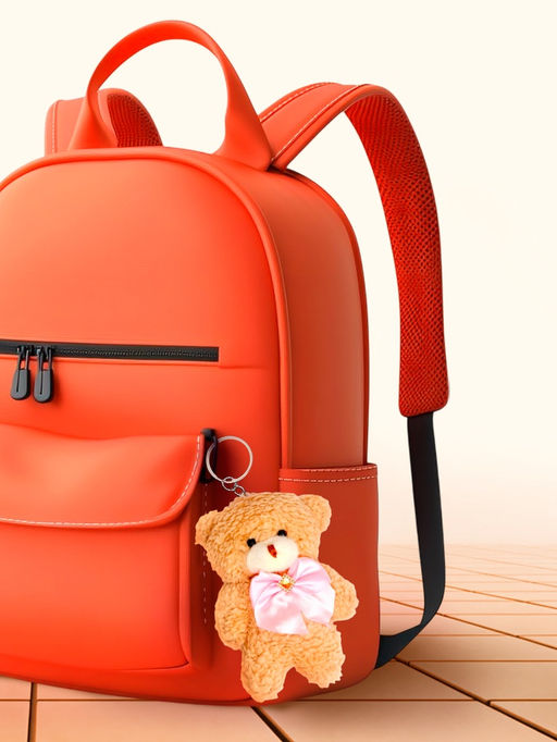 Цена за 2 шт. Брелок детский «Мишка с бантом», МИКС