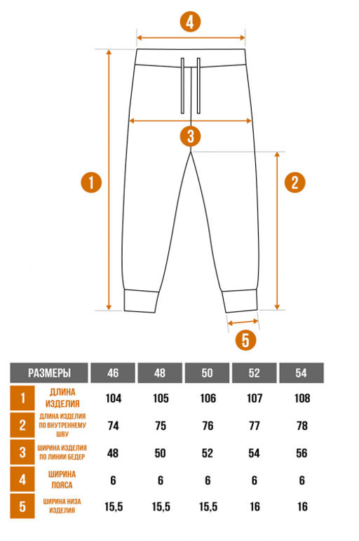 Арт. 6574 Брюки мужские 46-54 (5 шт) Цвет:серый меланж - Идеал фото 8