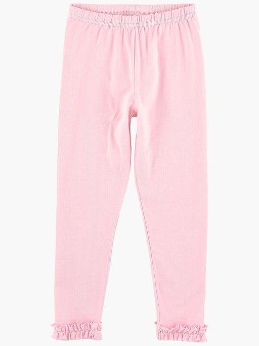 Лосины однотонные с рюшей UD 0298 белый - Mini maxi фото 5