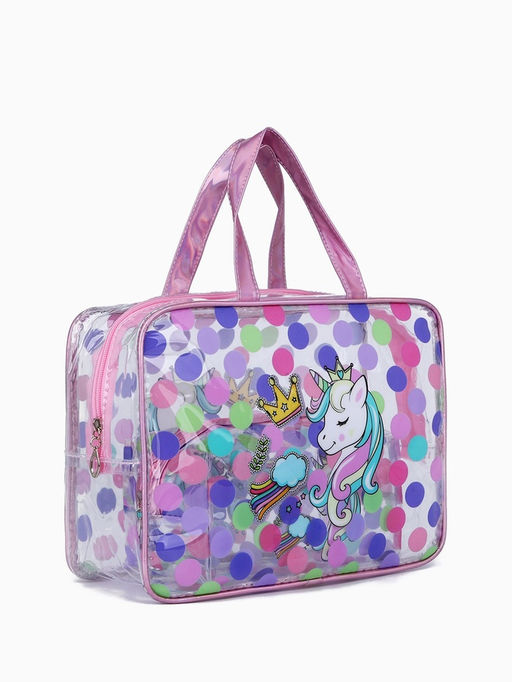 Набор косметичек для бассейна 2 в 1, с принтом, разноцветный