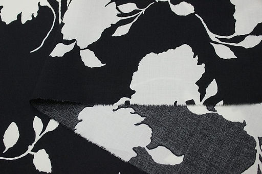 Перкаль Премиум (Digital) Искусство теней цв.черный, ш.1.45м, хлопок-100%, 95гр/м.кв - Купава фото 5