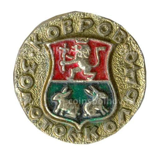 Значок Золотое кольцо Ковров