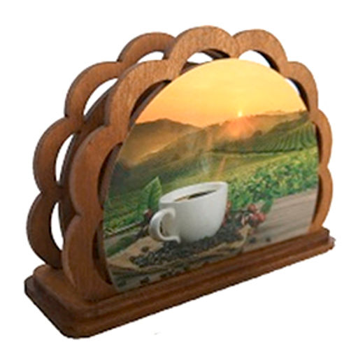 Цена за 2 шт. Салфетница "Кофе 2" Б-18