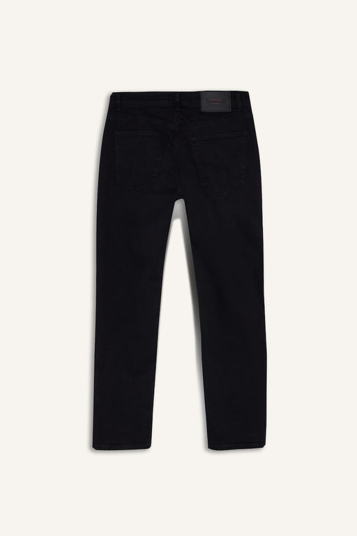 Джинсовые брюки Sergio Regular Fit Normal Mold с нормальной талией и зауженными штанинами - Defacto фото 16