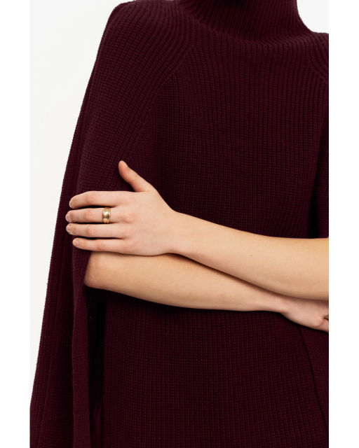 Кейп THE VERY 2439 ежевика  фото 5