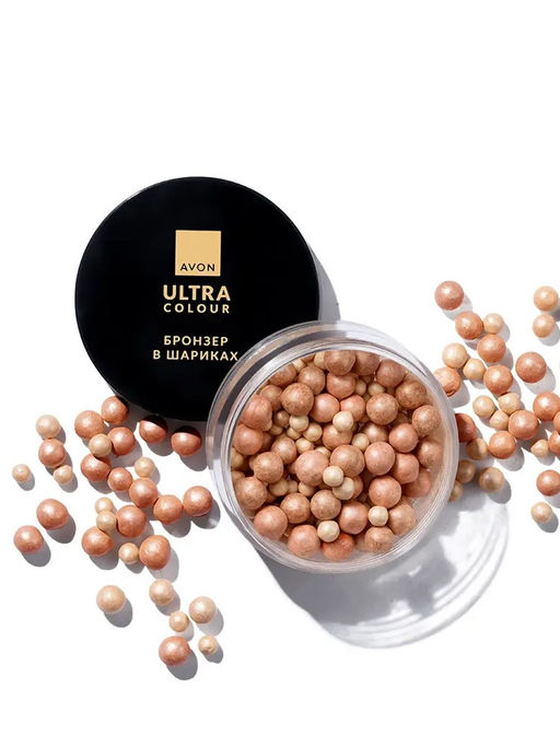 Бронзер в шариках Ultra Color, 28 г - Avon фото 6