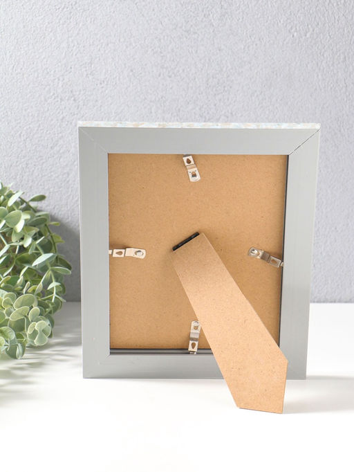 Фоторамка для фото 15×20 см «Марокканская мозаика», пластик, оттенки голубого, 25×20×2 см