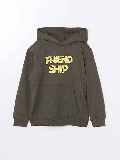 Kap??onlu Erkek ?ocuk Sweatshirt