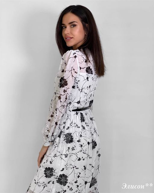 Платье Элисон** (белый) - Nadi bordo фото 7