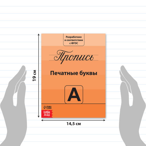 Прописи «Учимся писать буквы», 20 стр.