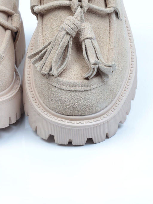 03-5929-2 BEIGE Лоферы женские - No name фото 15