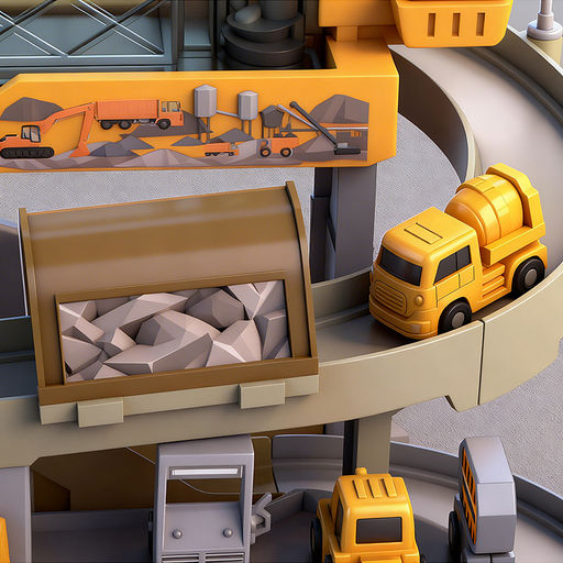 Парковка "Спец паркинг" (свет, звук) в коробке