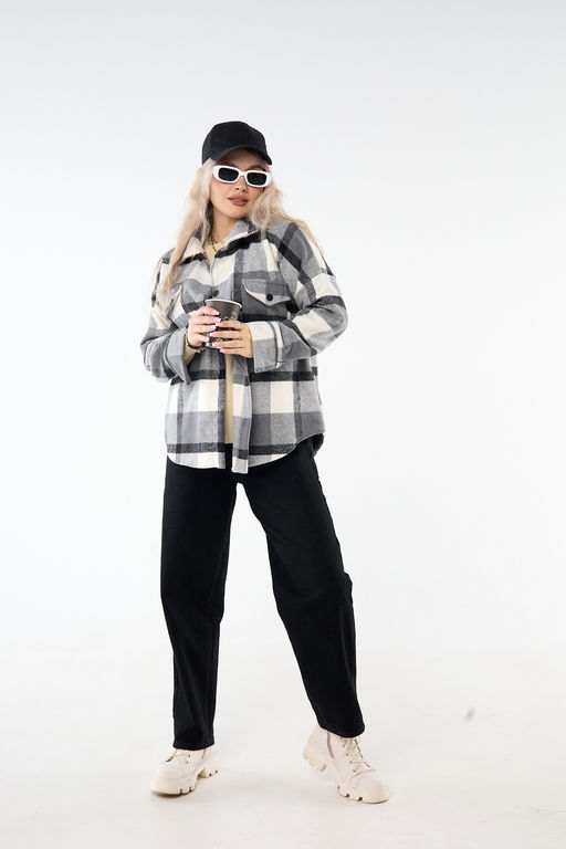 Рубашка женская в клетку РЖК-01