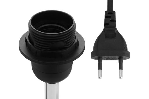 Настольная лампа 28*28*53 см + синий круг абажур