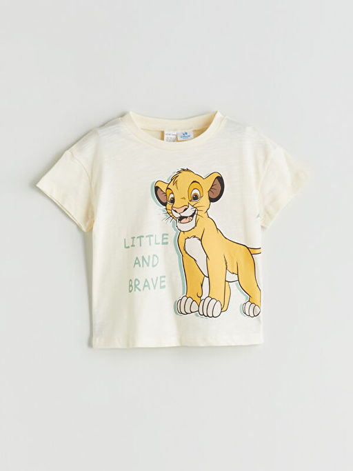 Aslan Kral Bask?l? Erkek Bebek ?ortlu Tak?m