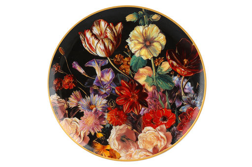 Чашка с блюдцем Натюрморт с тюльпаном, Х. Рейкерс, 0,25 л - Anna lafarg фото 3