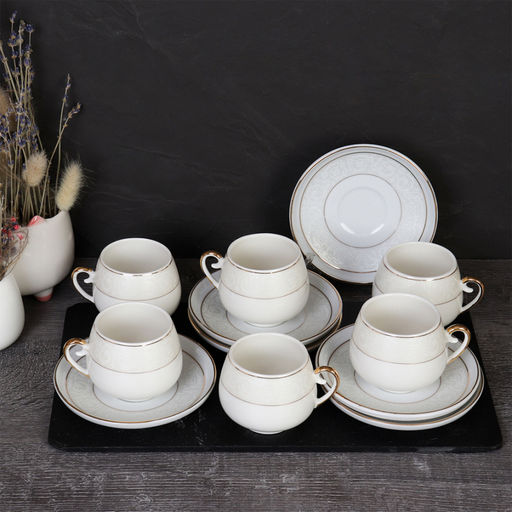 Набор кофейный 12 пр 100 мл Ришелье, фарфор арт. CF/ FY21001 (729944)