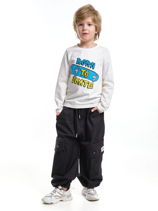 Лонгслив для мальчика с принтом UD 6778 касар - Mini maxi фото 2