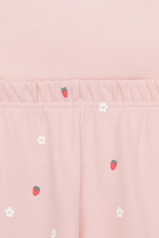 К 1581/тропический персик,клубничный мусс пижама