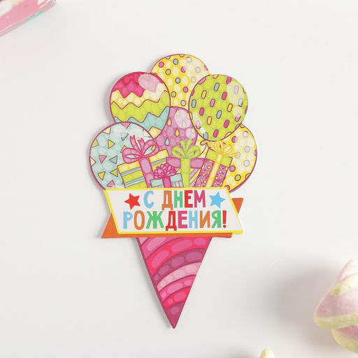 Свеча в торт музыкальная, красная - Страна карнавалия фото 3