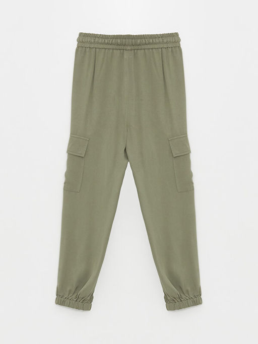 Beli Lastikli K?z ?ocuk Kargo Jogger Pantolon - Waikiki фото 2
