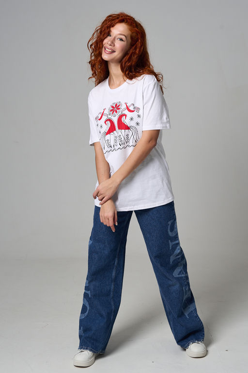 Футболка унисекс Натали кулирка  фото 28