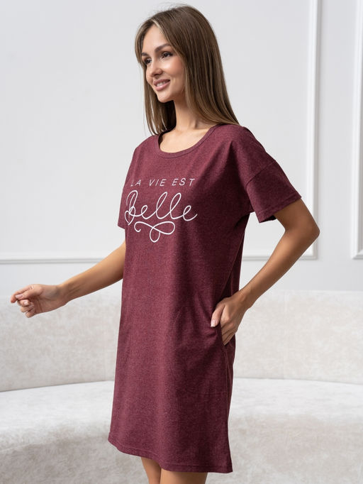 Туника жен.арт.388/3-4,бордовый - Binita фото 3