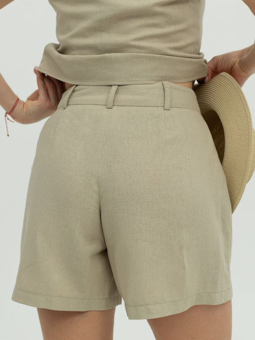 Шорты ЛЕН с ХЛОПКОМ