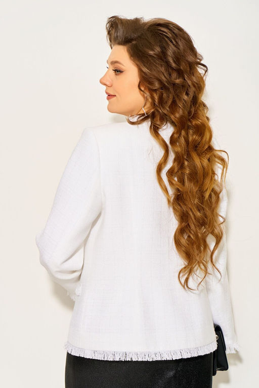 Жакет FITA 20671-Р белый