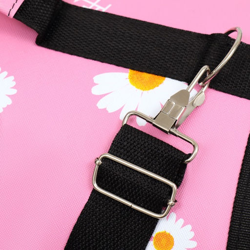 Сумка-переноска каркасная Цветы, размер S, 37,5 х 17 х 22 см - Пижон фото 5