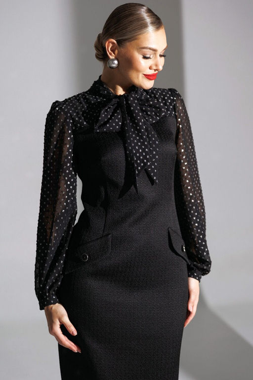 Платье Мода Юрс 25-2779 черный