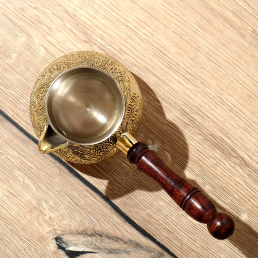 Турка, 20×10×10 см, 375 мл, латунь