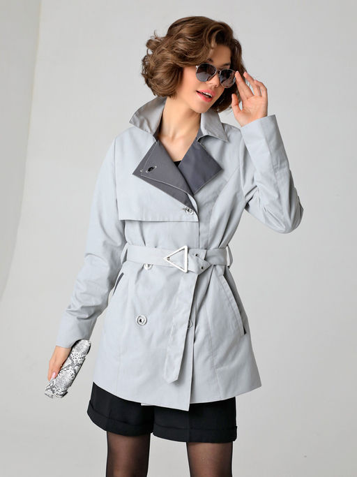 23135 Ветровка св.серый - Dizzyway фото 4